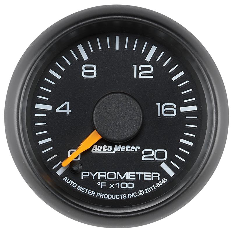 Auto Meter Factory Matched Pyrometer Gauge 8345