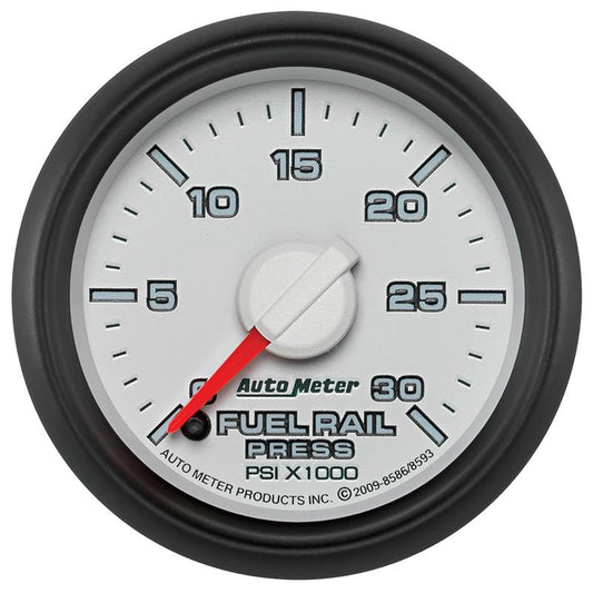 Auto Meter Factory Matched Fuel Rail Pressure Gauge 8586
