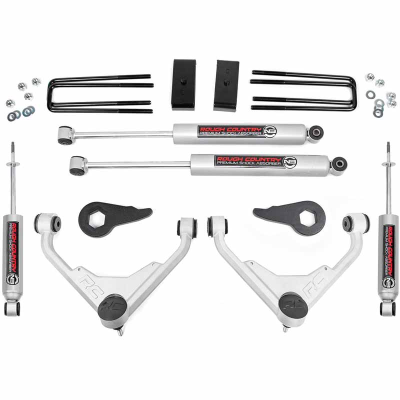 Rough Country 859830 3" Lift Kit With N3 Shocks