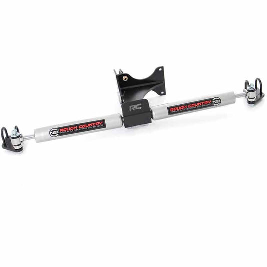 Rough Country 8749130 N3 Series Dual Steering Stabilizer Kit