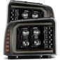 AlphaRex 880318 NOVA-Series Alpha-Black LED Projector Headlights