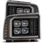 AlphaRex 880319 NOVA-Series Black LED Projector Headlights