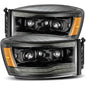AlphaRex 880533 LUXX-Series Alpha-Black LED Projector Headlights