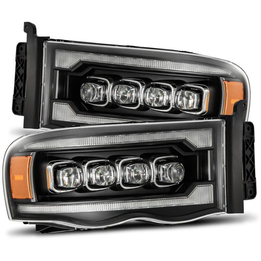 AlphaRex 880564 NOVA-Series Black LED Projector Headlights