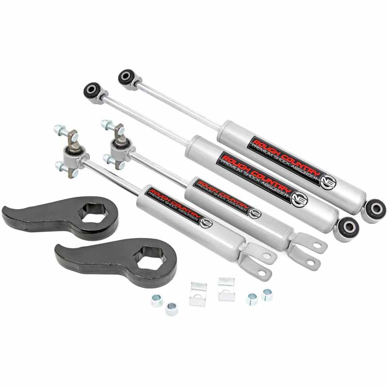 Rough Country 959331 1.5"-2" Leveling Kit With N3 Shocks