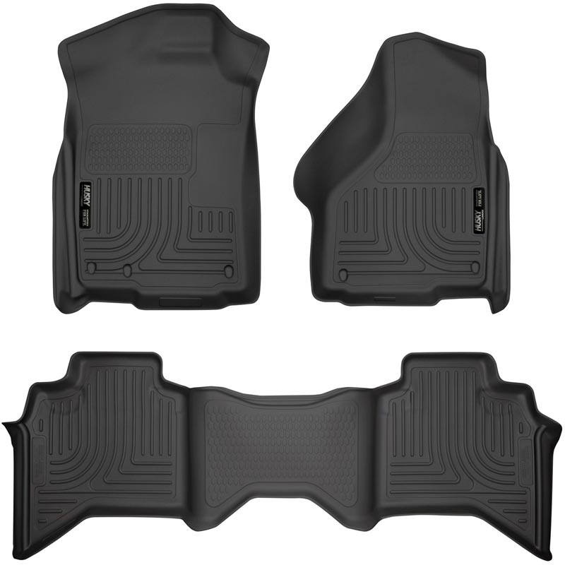 Husky Liners 98031 Black Weatherbeater Floor Liner Set