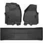Husky Liners 99711 Black Weatherbeater Floor Liner Set
