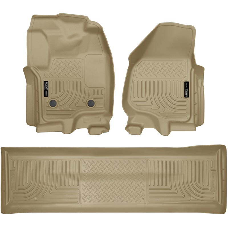 Husky Liners 99713 Tan Weatherbeater Floor Liner Set