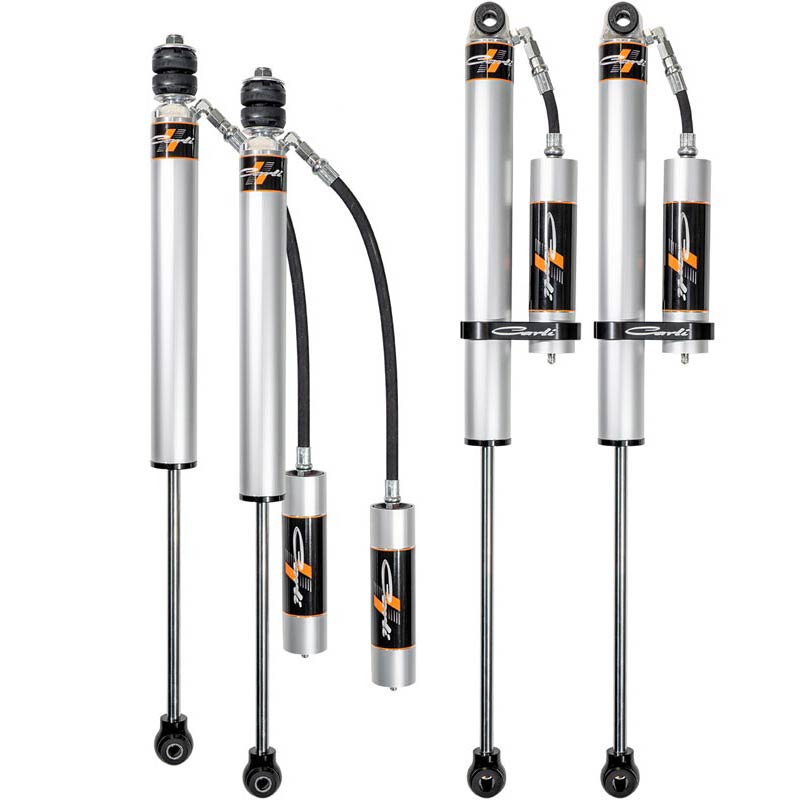 Carli Suspension Backcountry 2.0 Remote Reservoir Front & Rear Shocks
