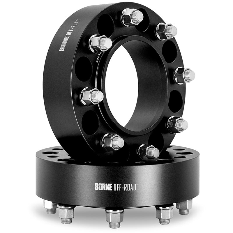 Borne Off-Road BNWS-008-500BK Black 2" Wheel Spacers 8X165.1 (Pair)