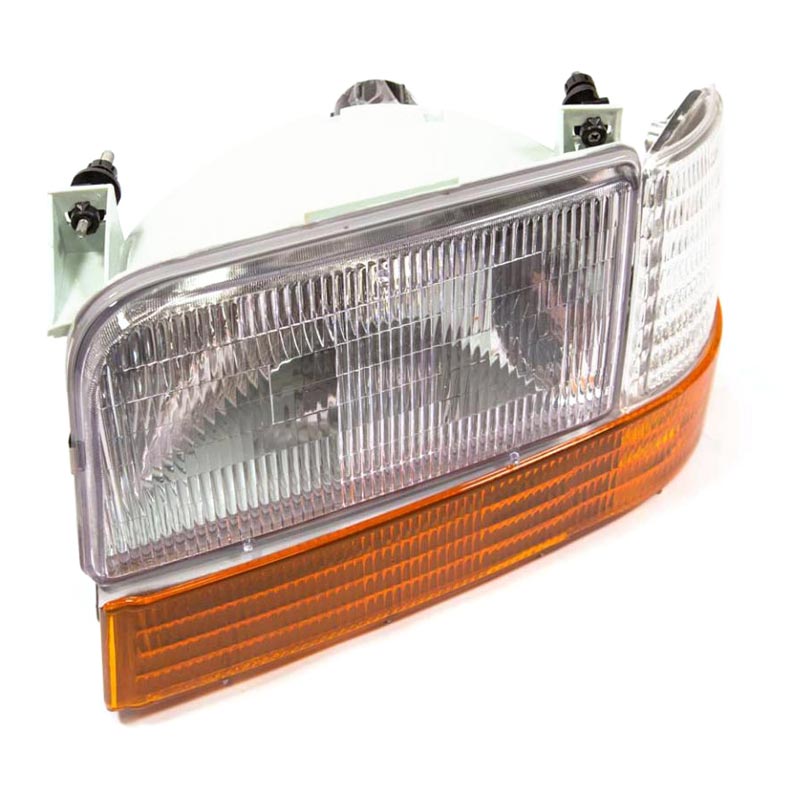 Complete Performance Six Piece Clear/Amber Headlights (Pair)