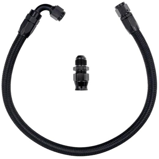Full Send Diesel FSD-0307-3RTL Braided Transmission Cooler Line