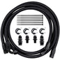 Full Send Diesel FSD-10-B Braided Transmission Cooler Line Kit
