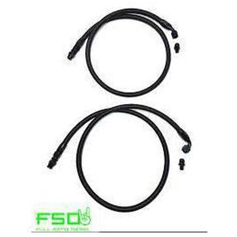 Full Send Diesel FSD-50-B Braided Transmission Cooler Line Kit