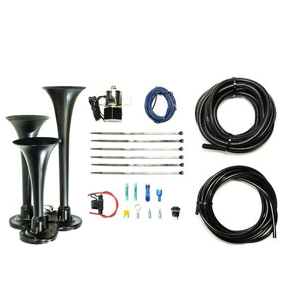 Pacbrake HP10235 Basic Trio Air Horn Kit