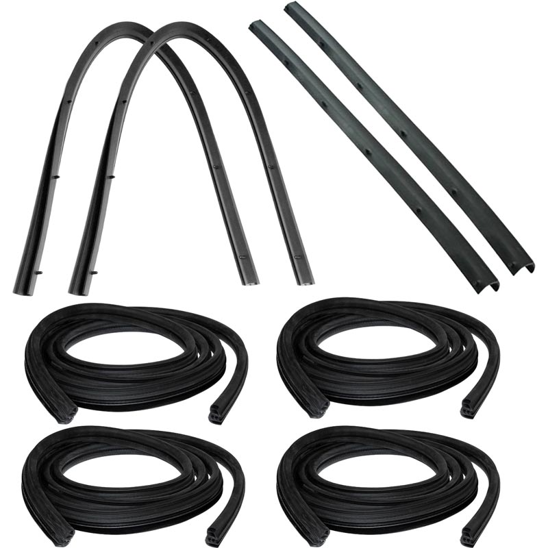 Fairchild Front & Rear Door Weatherstrip Seal Kit KF3043-8