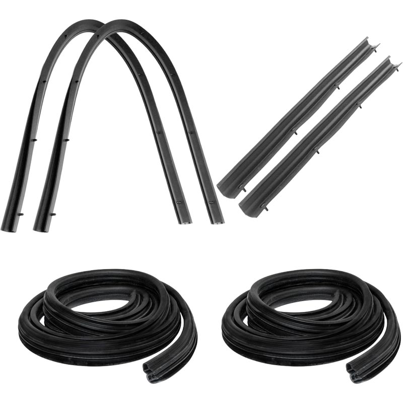 Fairchild Front & Rear Door Weatherstrip Seal Kit KF3044-6