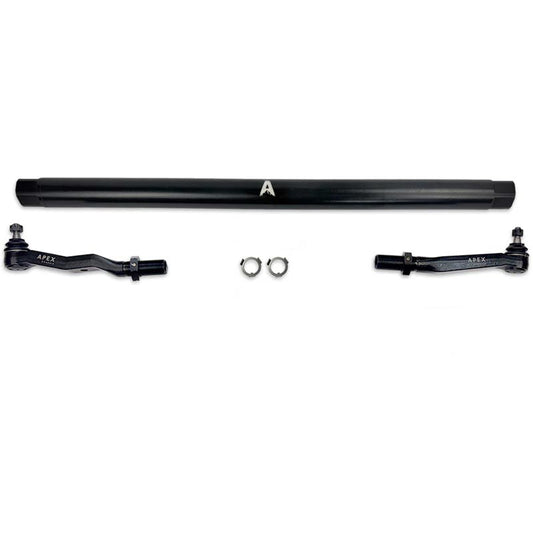 Apex Chassis Steel ProLock Tie Rod Kit (Black) KIT381-STL