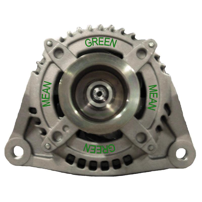Mean Green 1398 High Output Alternator