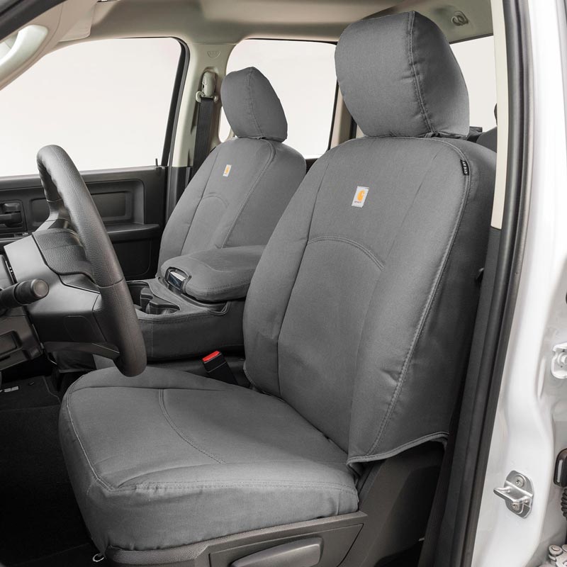 Covercraft GTC4137ABCAGY Front Carhartt Gravel PrecisionFit Seat Cover
