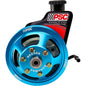 PSC High Performance Power Steering Pump & Pulley Kit (Teal Blue) SP1404PT