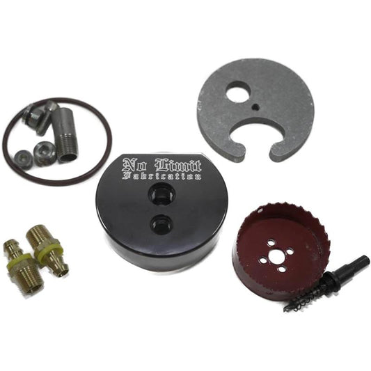 No Limit Fabrication Universal Fuel Tank Sump (Black)