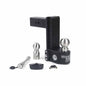 Weigh Safe SWS8-2.5-KA Steel 2.5" Drop Hitch & Lock Pin - 8" Drop