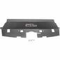 WCFab WCF100546-GB Aluminum Radiator Cover - Gloss Black