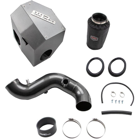 WCFab 4" Intake Kit W/ Air Box - Gloss Black WCF100881-GB